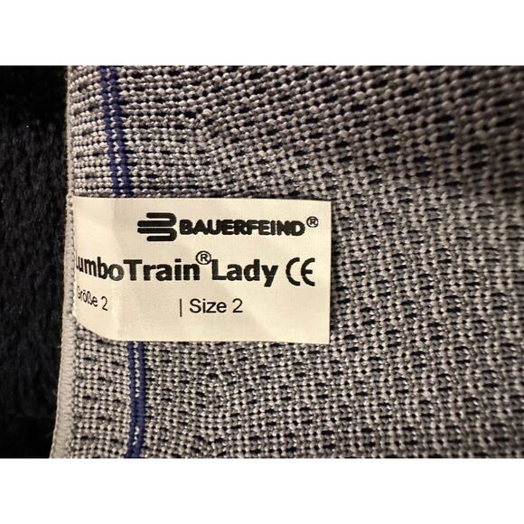 BAUERFEIND LUMBOTRAIN LADY BACK BRACE SIZE 2 - Picture 4 of 5